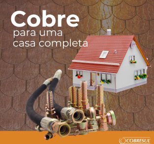 Uma casa não está completa sem cobre